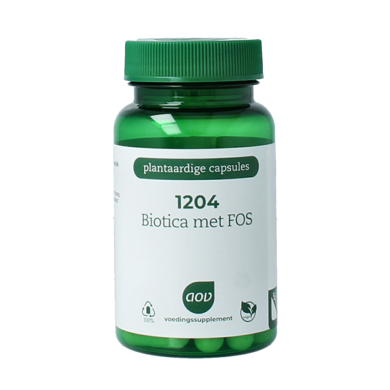 AOV 1204 Biotica met FOS 30 Vegetarische capsules