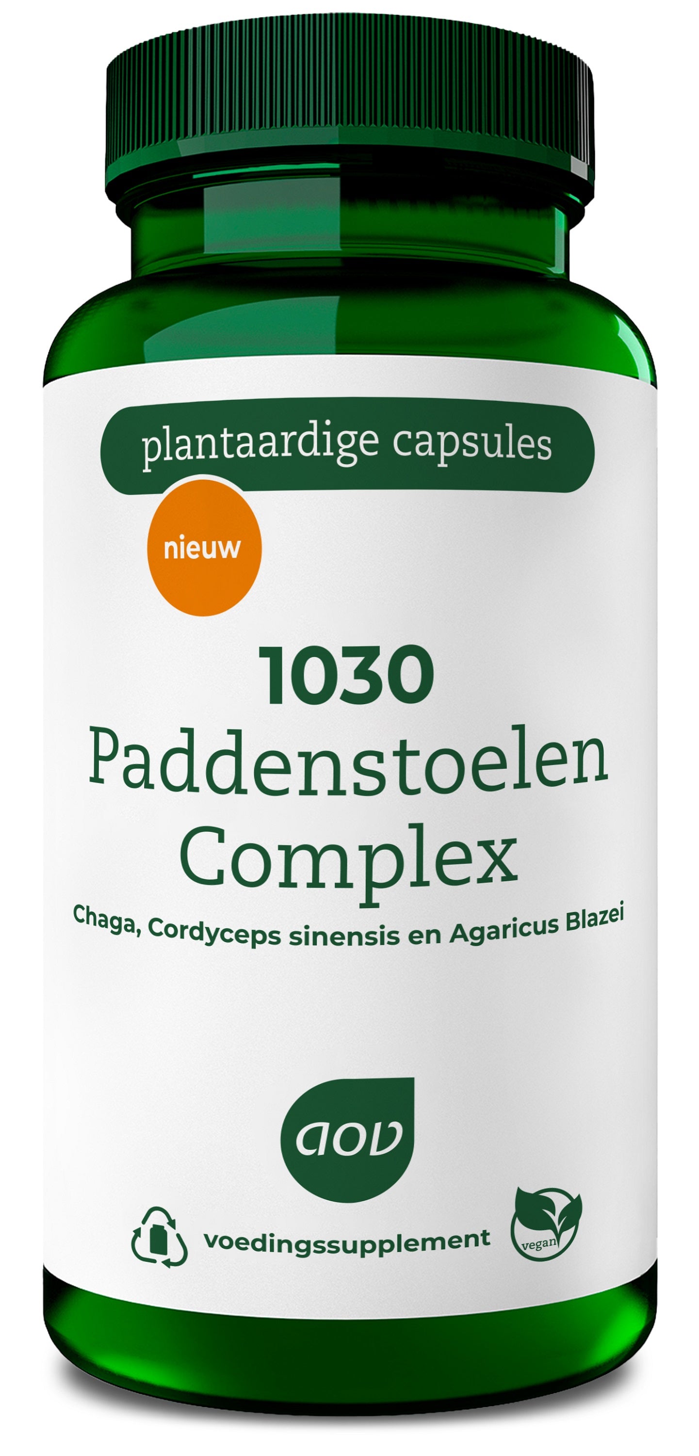 AOV 1030 Paddenstoelen complex 60 Vegetarische capsules