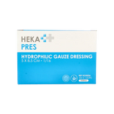 Hekapres Gaaskompres hydrofiel 5 x 8.5 100 Stuks