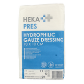 Hekapres Hydrofiele gaaskompres 10 x 10cm 100 Stuks