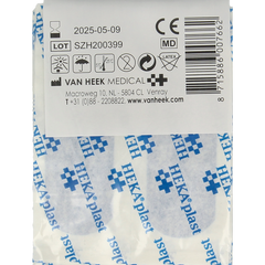 Heka Pleisters blauw 72 x 25mm 25.00 Stuks