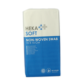 Heka Soft Non-woven kompres 10 x 10cm niet steriel 8 lagen 100 Stuks