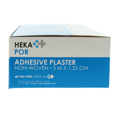 Hekapor Non-woven hechtpleister ring 5 x 1.25 18.00 Stuks