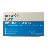 Hekaplast Vingerpleister water resistent 120 x 20 100 Stuks