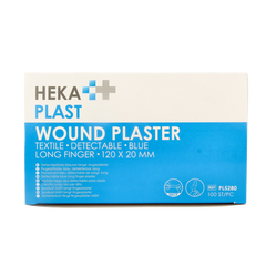 Hekaplast Vingerpleister detectable 120 x 20 haccp elastisch 100 Stuks