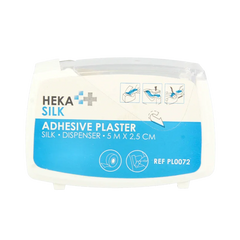 Hekapor Silk dispenser 5m x 2.5cm 1 Stuks