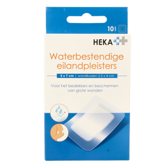 Heka Klein Eilandpleister 5cm x 7cm waterbestendig 10.00 Stuks