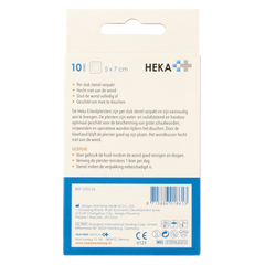 Heka Klein Eilandpleister 5cm x 7cm waterbestendig 10.00 Stuks