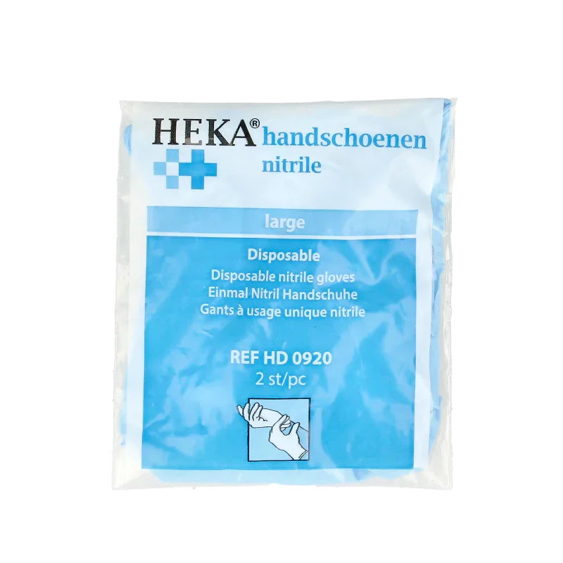 Heka Handschoen nitril maat L 1 Paar