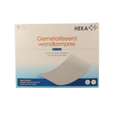 Heka Klein Wondkompres gemetalliseerd 10 x 12cm steriel 10 Stuks