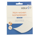 Heka Klein Non-woven kompres 10 x 10cm 10 Stuks
