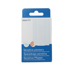 Heka Klein Wondpleister sensitive 10 x 6cm 10.00 Stuks