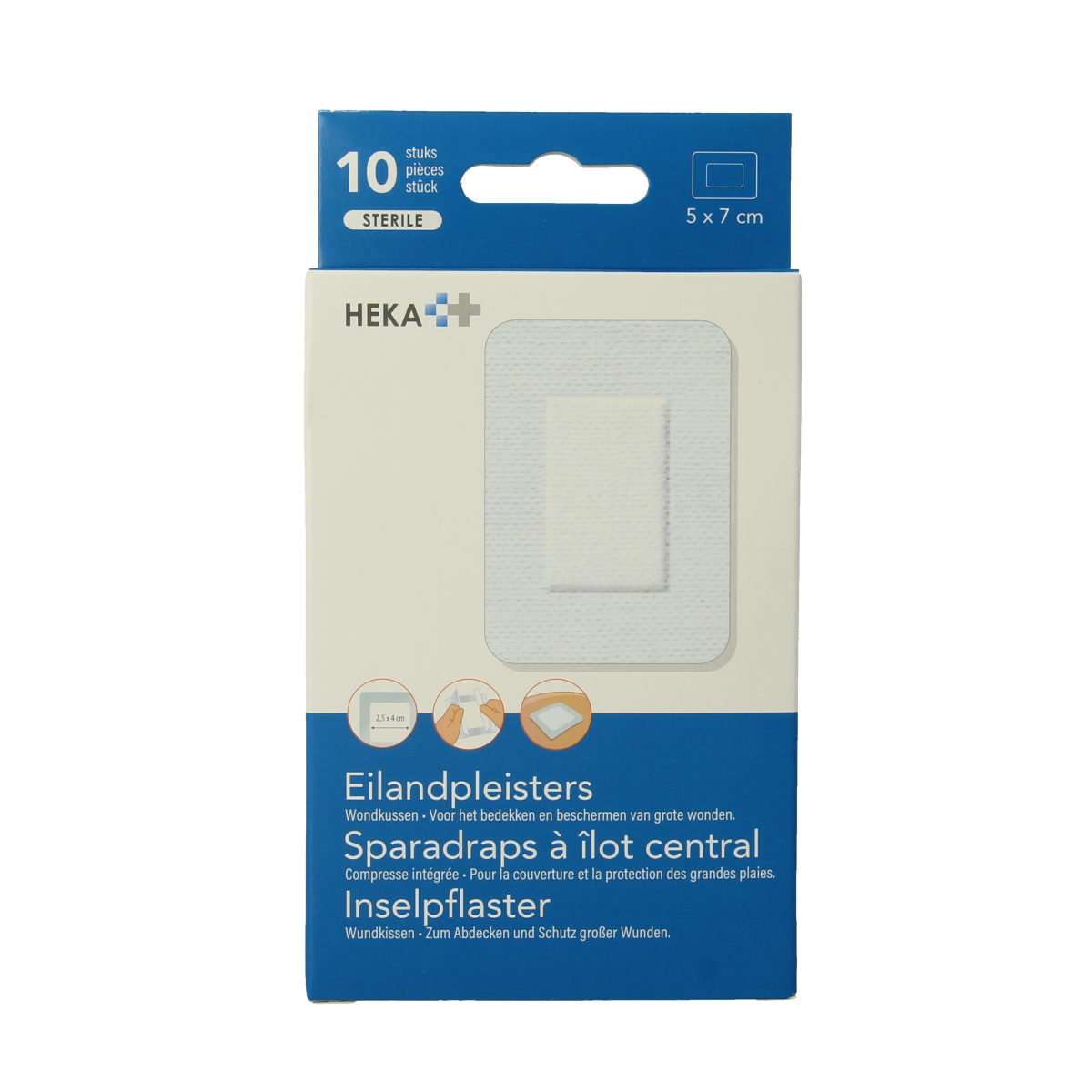 Hekaplast Border 5cm x 7cm 10.00 Stuks