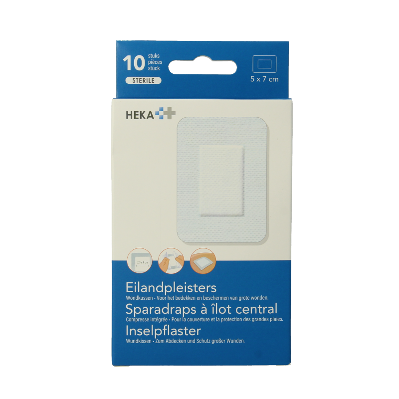 Hekaplast Border 5cm x 7cm 10 Stuks