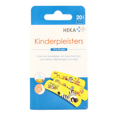 Heka Kinderpleister 19 x 76mm 20 Stuks