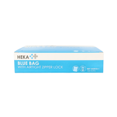 Heka Bluebag stoma afvalzakje gripsluiting niet-steriel 100 Stuks