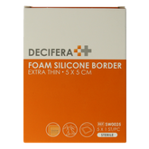 Decifera Foam border 5 x 5cm 5 Stuks