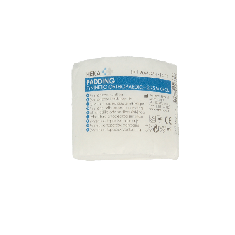 Heka Synthetische wattenrol 2.75 x 6cm 1.00 Rol