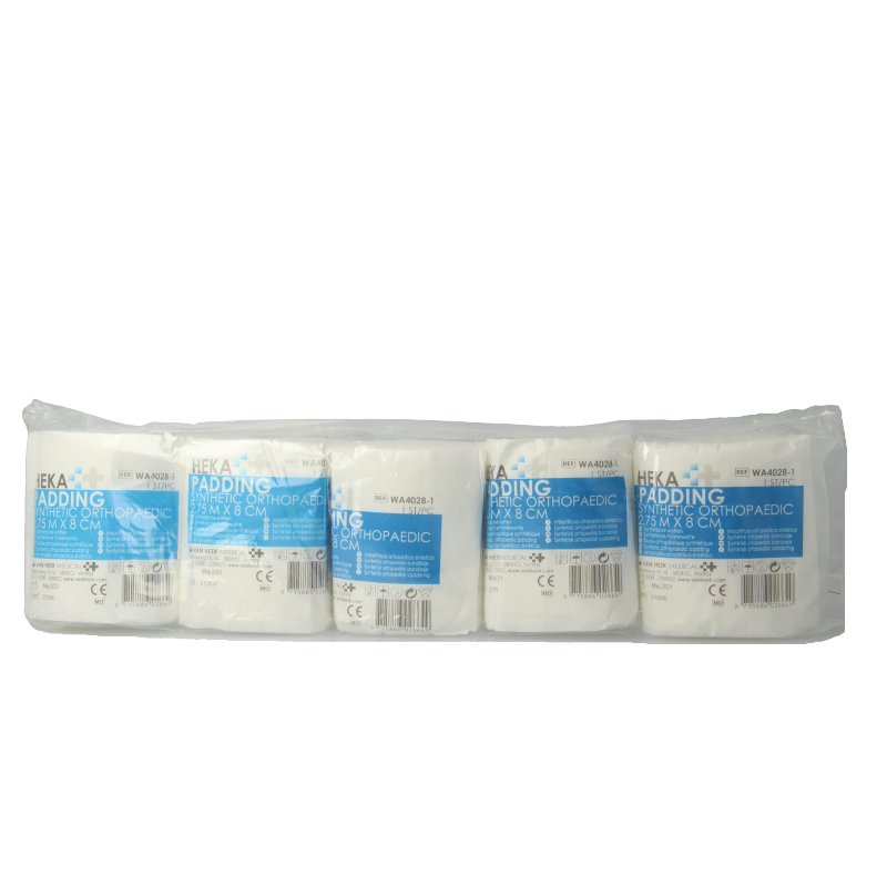 Heka Synthetisch wattenrol 2.75 x 8cm 5 Rol