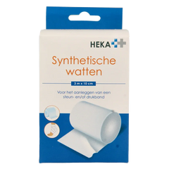 Heka Synthetische watten 3m x 10cm 1 Stuks