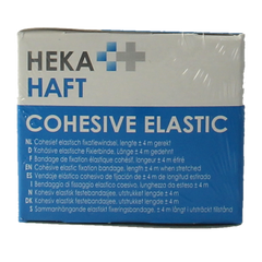 Hekahaft Cohesive windsel 4m x 4cm 5.00 Rol