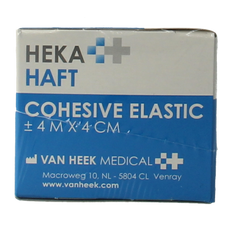 Hekahaft Cohesive windsel 4m x 4cm 5.00 Rol