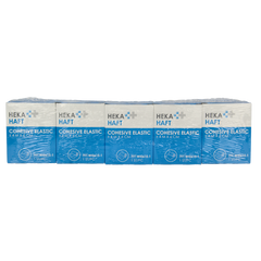 Hekahaft Cohesive windsel 4m x 6 cm 5 Stuks