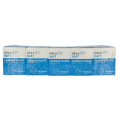 Hekahaft Cohesive windsel 4m x 6 cm 5 Stuks