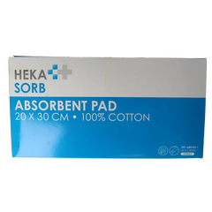 Hekasorb Absorberend verband 20x30 steriel 10 Stuks