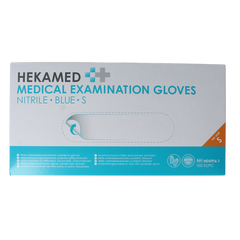 Heka Hekamed handschoenen soft nitrile S 100 Stuks