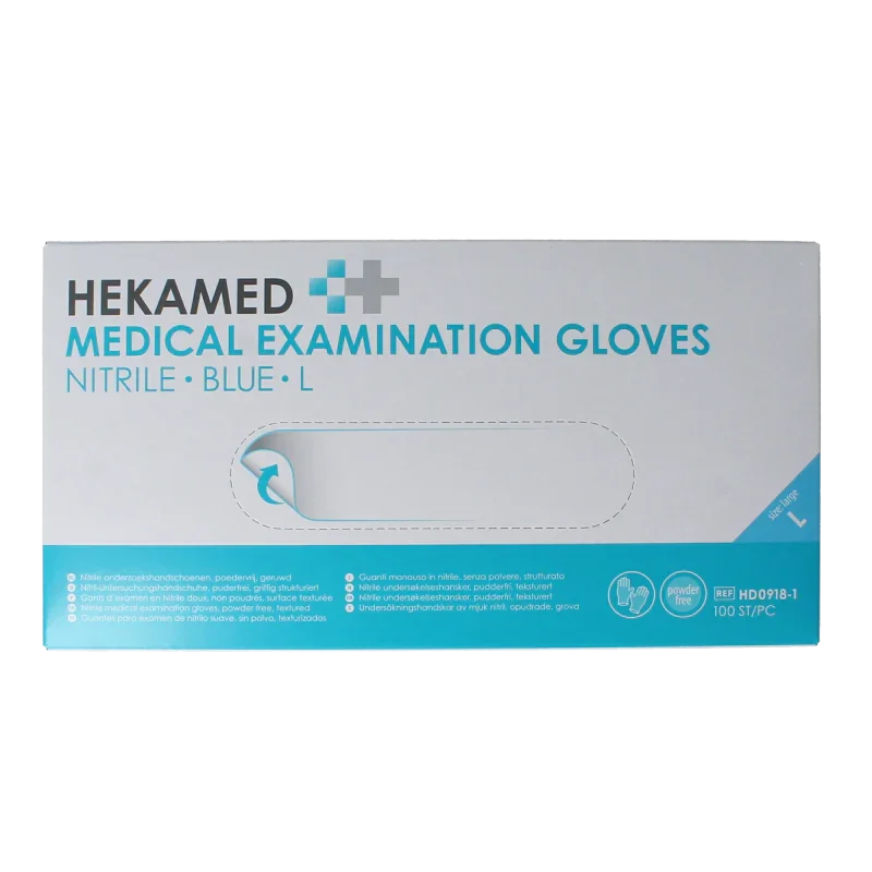 Heka Handschoenen soft nitrile L 100 Stuks