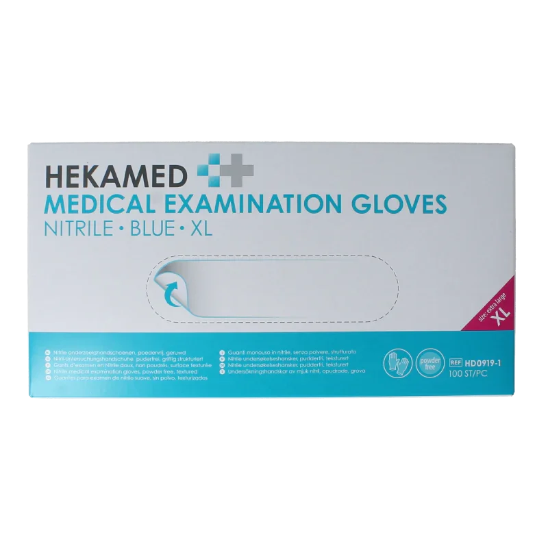 Heka Handschoenen soft nitrile XL 100 Stuks