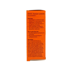 Sanias ORS lemon bruistablet 6 Stuks