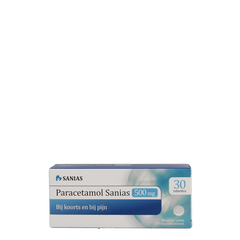Sanias Paracetamol 500mg 30.00 Tabletten