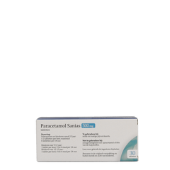 Sanias Paracetamol 500mg 30.00 Tabletten