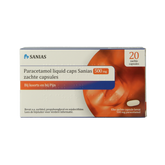 Sanias Paracetamol 500mg liquid 20 Capsules