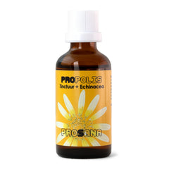 Prosana Propolis tinctuur + echin vh Garganta 43 keel plus 50.00 Milliliter