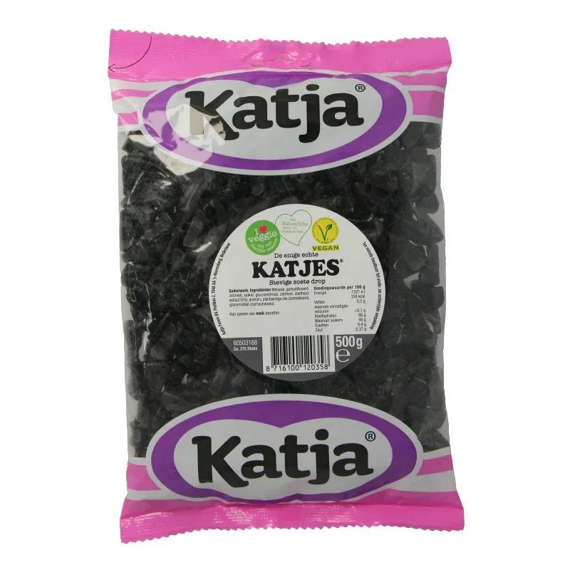 Katja Katjesdrop zakje 500 Gram