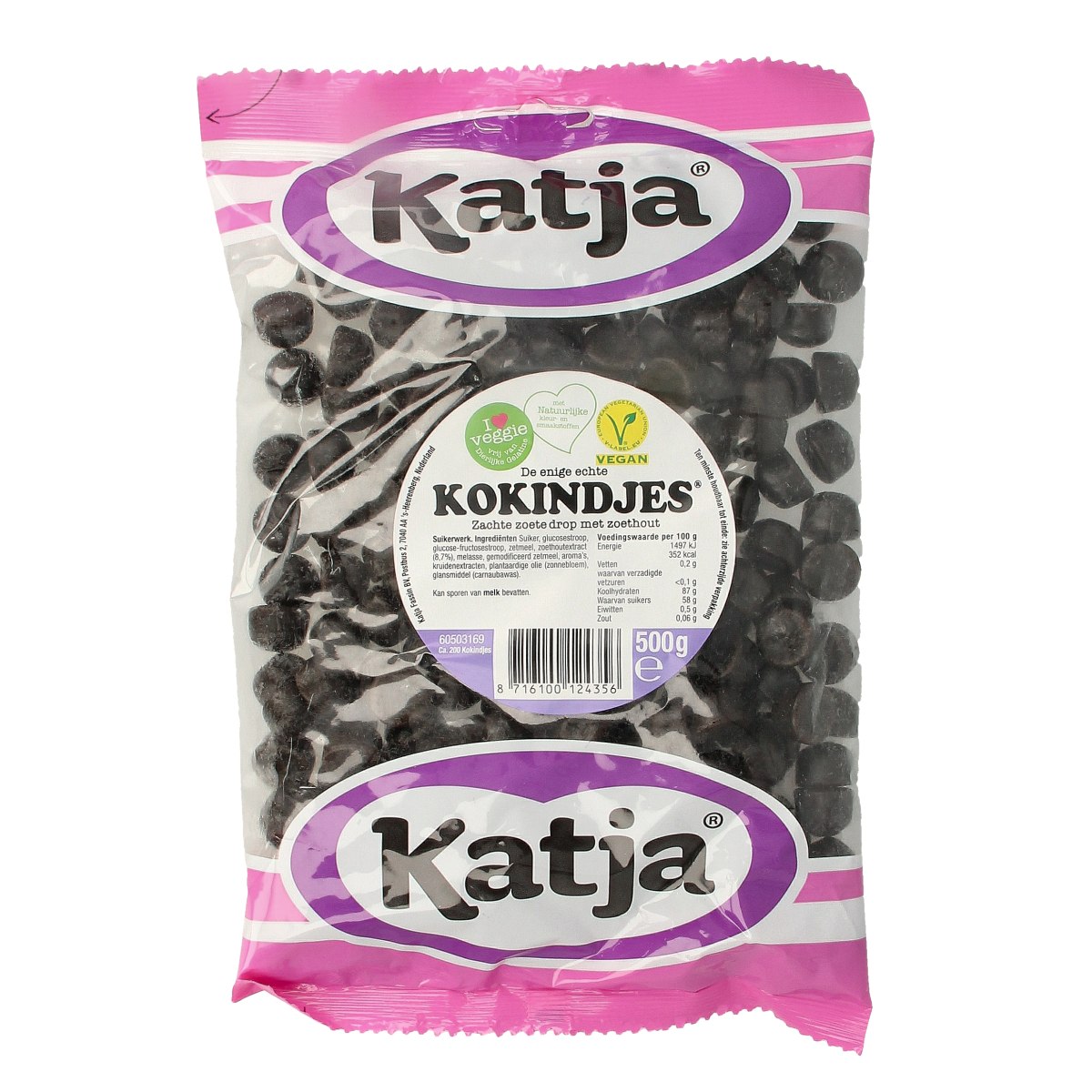 Katja Kokindjes zakje 500.00 Gram