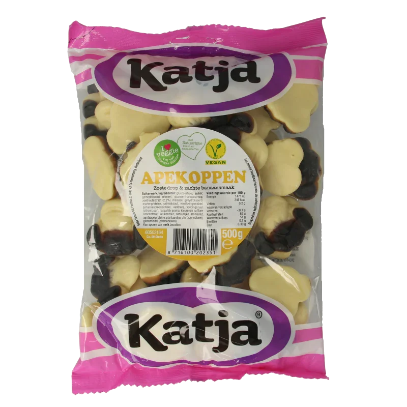 Katja Apenkoppen zakje 500 Gram