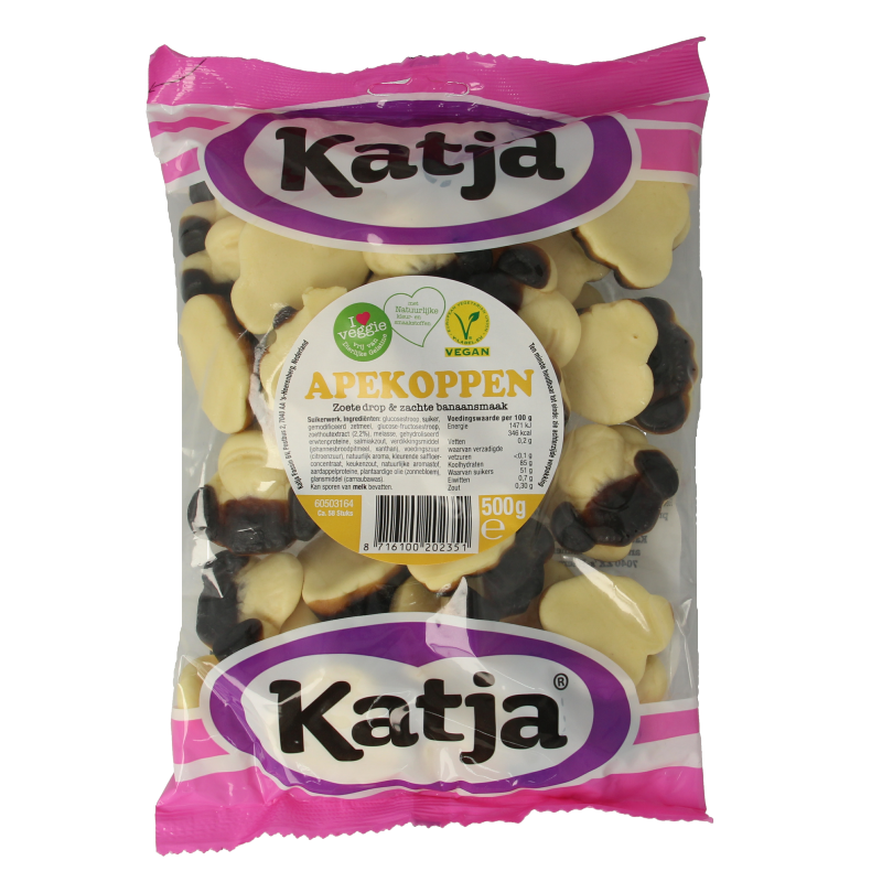 Katja Apenkoppen zakje 500 Gram