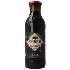 Schulp Krachtsap kersensap puur bio 750 Milliliter