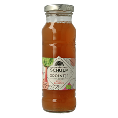 Schulp Groentje appel & rabarbersap bio 200.00 Milliliter