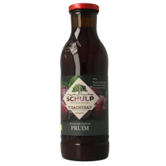 Schulp Krachtsap pruimensap puur bio 750 Milliliter
