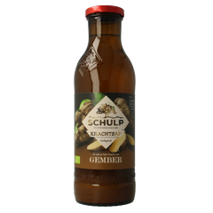 Schulp Krachtsap gembersap puur bio 750 Milliliter