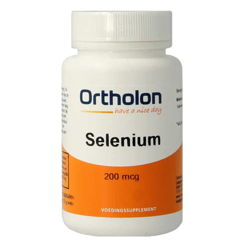 Ortholon Selenium 200mcg 60 Vegetarische capsules