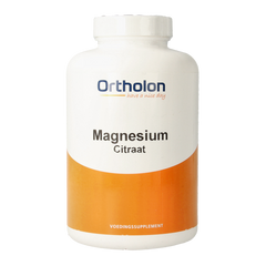 Ortholon Magnesium citraat 240.00 Vegetarische capsules