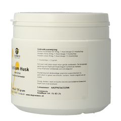 Groene Os Psyllium husk hond kat 125.00 Gram