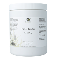Groene Os Mentha complex paard/pony 750.00 Gram