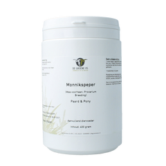 De Groene Os Monnikspeper paard & pony 400.00 Gram